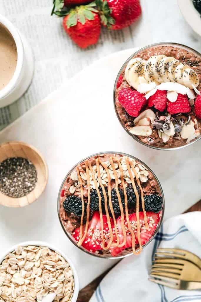 chocolate strawberry oats