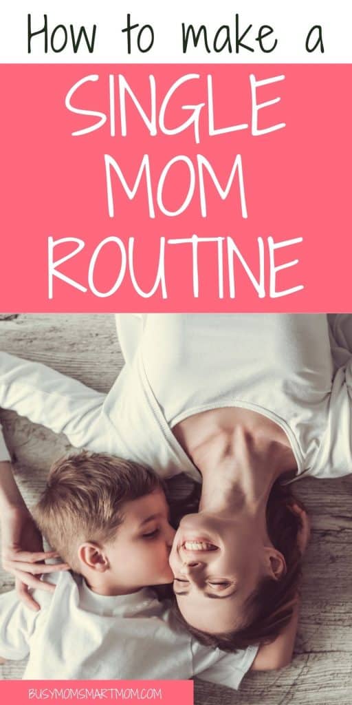 single mom routine