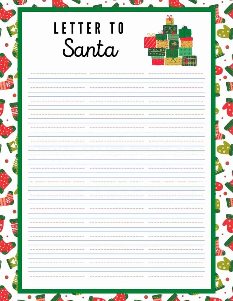 letter to santa template 5