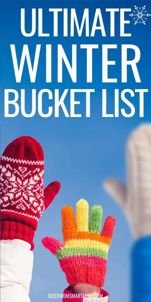 winter bucket list pinterest image