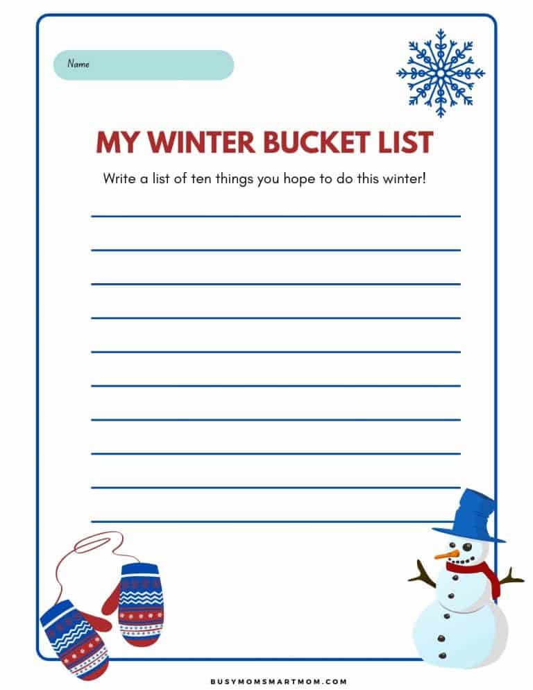 Ultimate Winter Bucket List 50 Fun Things to Do This Winter! Busy