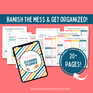 Weekly Cleaning Schedule for Busy Moms (Keep Your Home Clean With ...